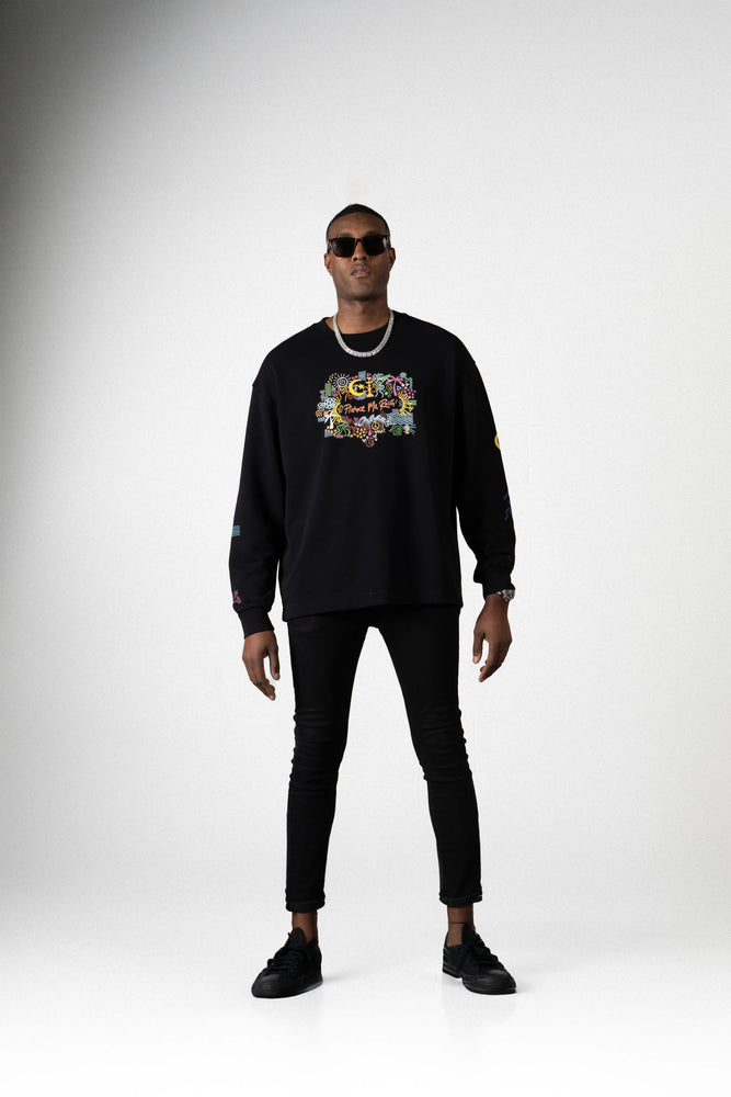 
                  
                    PMR x River Sea Black Sweatshirt
                  
                