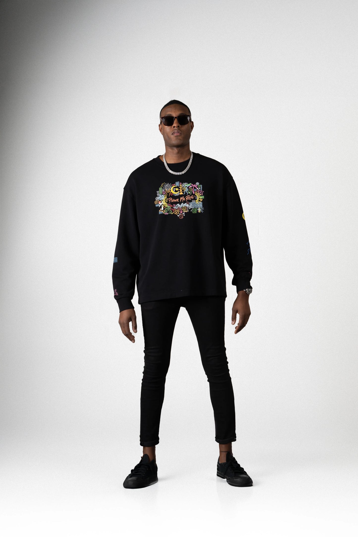 
                  
                    PMR x River Sea Black Sweatshirt
                  
                