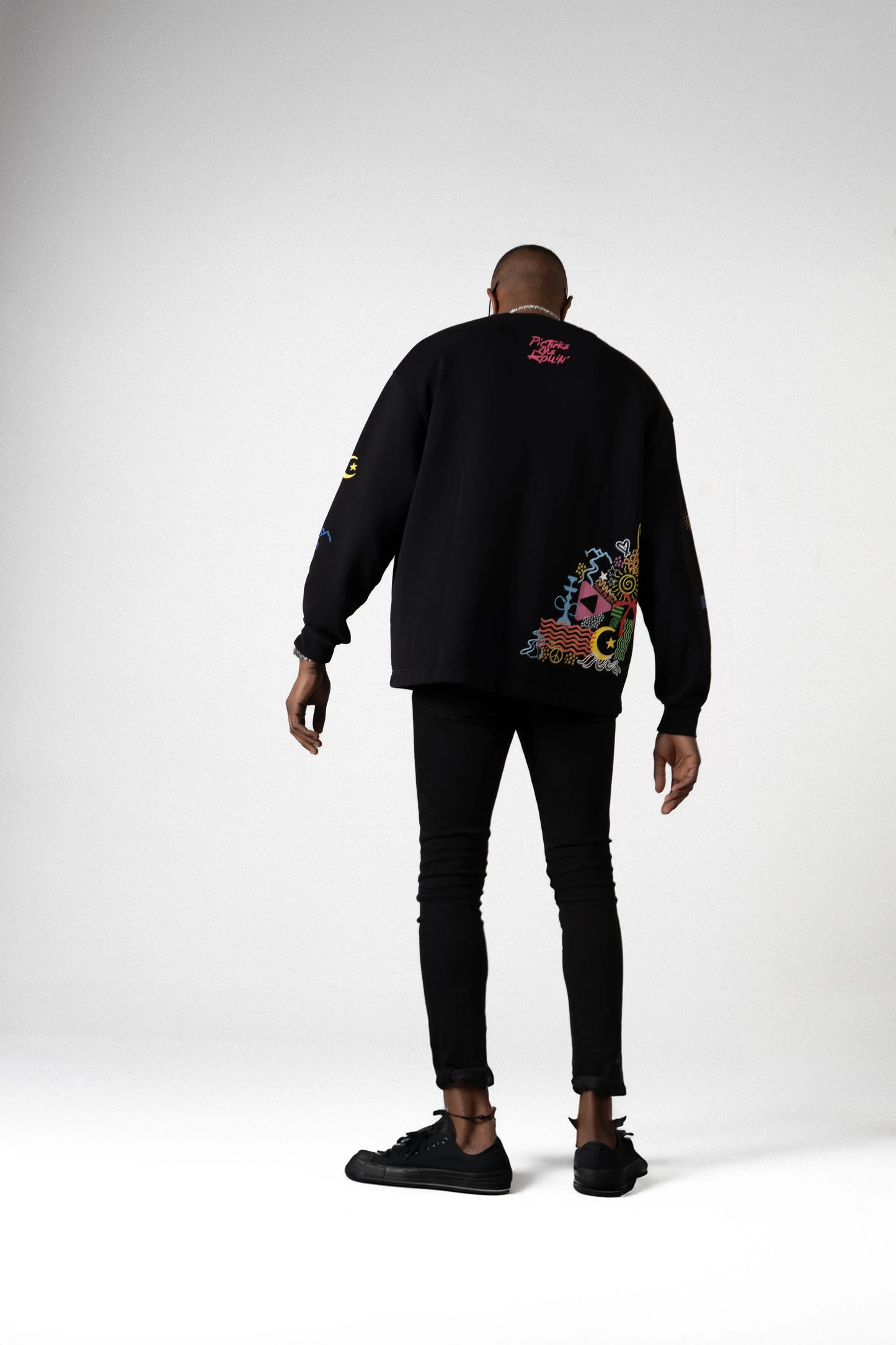 
                  
                    PMR x River Sea Black Sweatshirt
                  
                