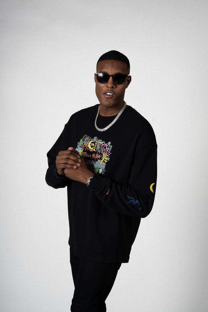 
                  
                    PMR x River Sea Black Sweatshirt
                  
                