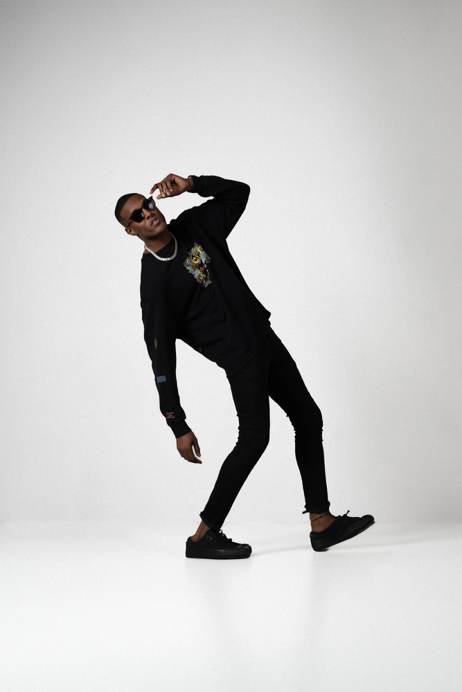 
                  
                    PMR x River Sea Black Sweatshirt
                  
                