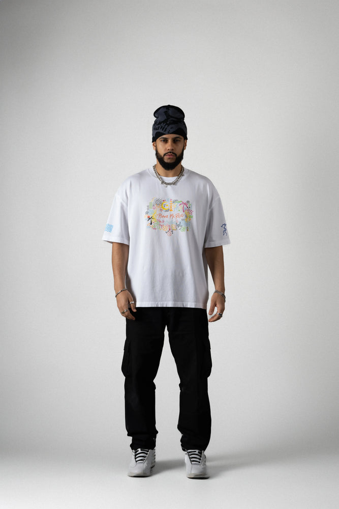 
                  
                    PMR x River Sea White T-Shirt
                  
                