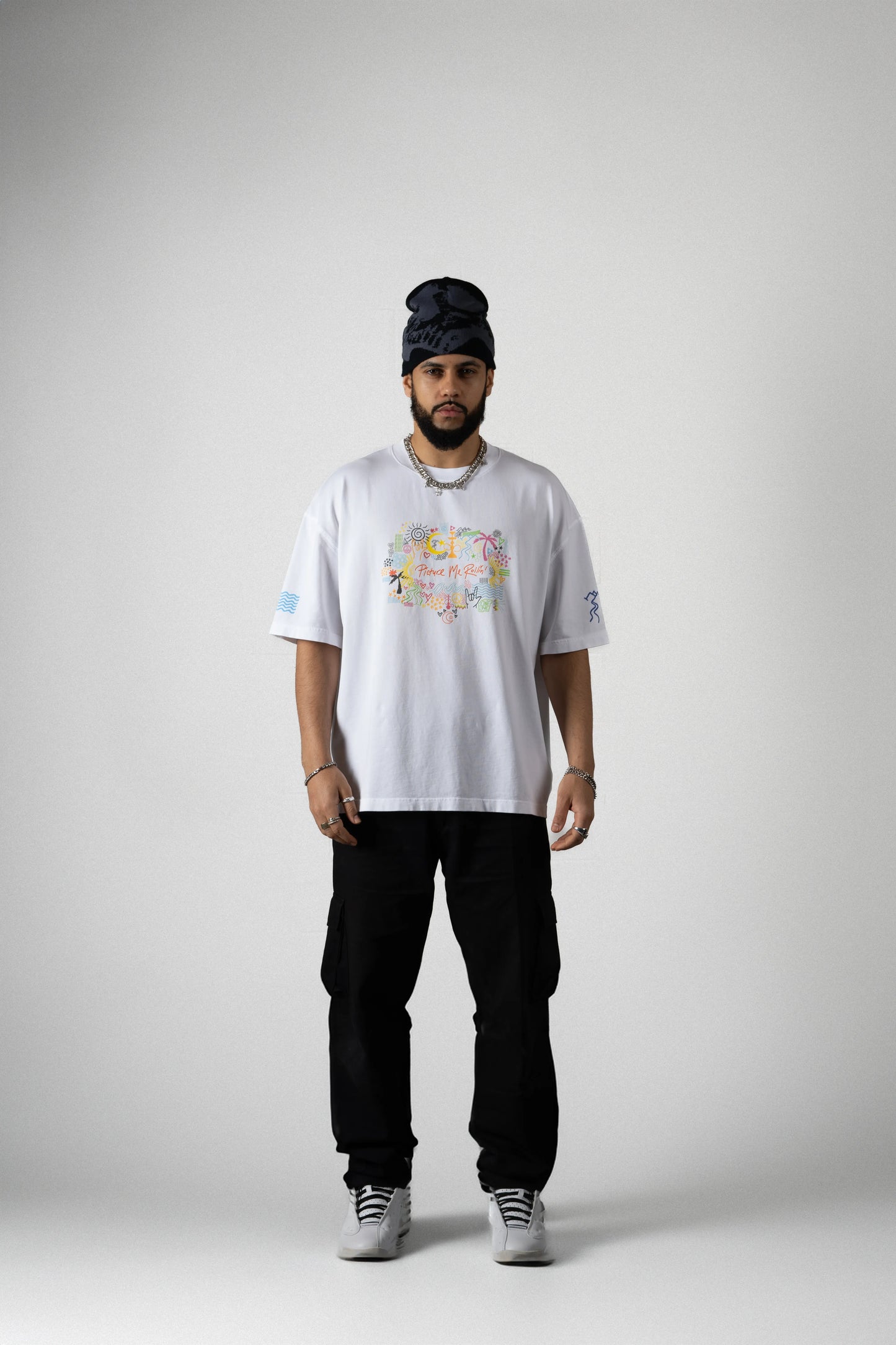 
                  
                    PMR x River Sea White T-Shirt
                  
                