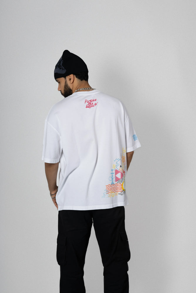 
                  
                    PMR x River Sea White T-Shirt
                  
                