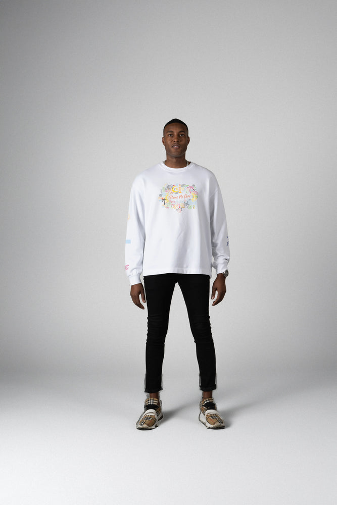 
                  
                    PMR x River Sea White Sweatshirt
                  
                