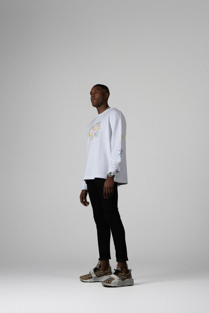 
                  
                    PMR x River Sea White Sweatshirt
                  
                