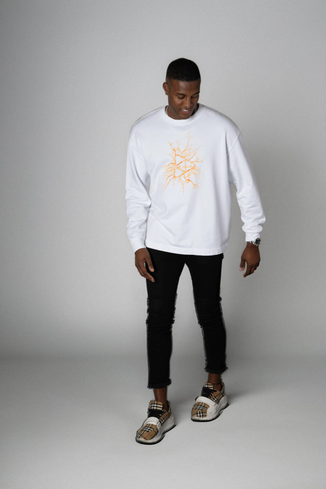 
                  
                    Lightning White Sweatshirt
                  
                