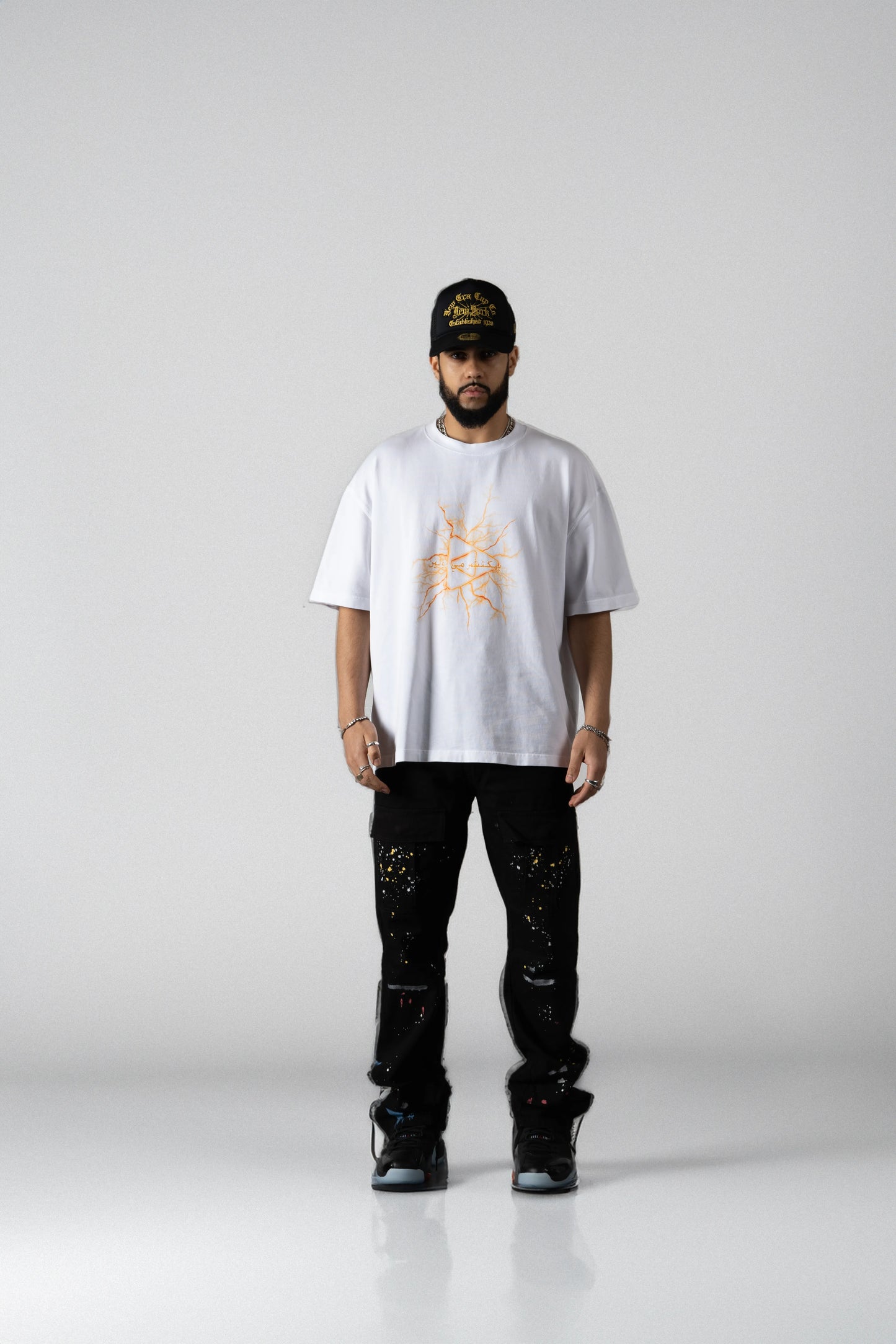 
                  
                    Lightning White T-shirt
                  
                