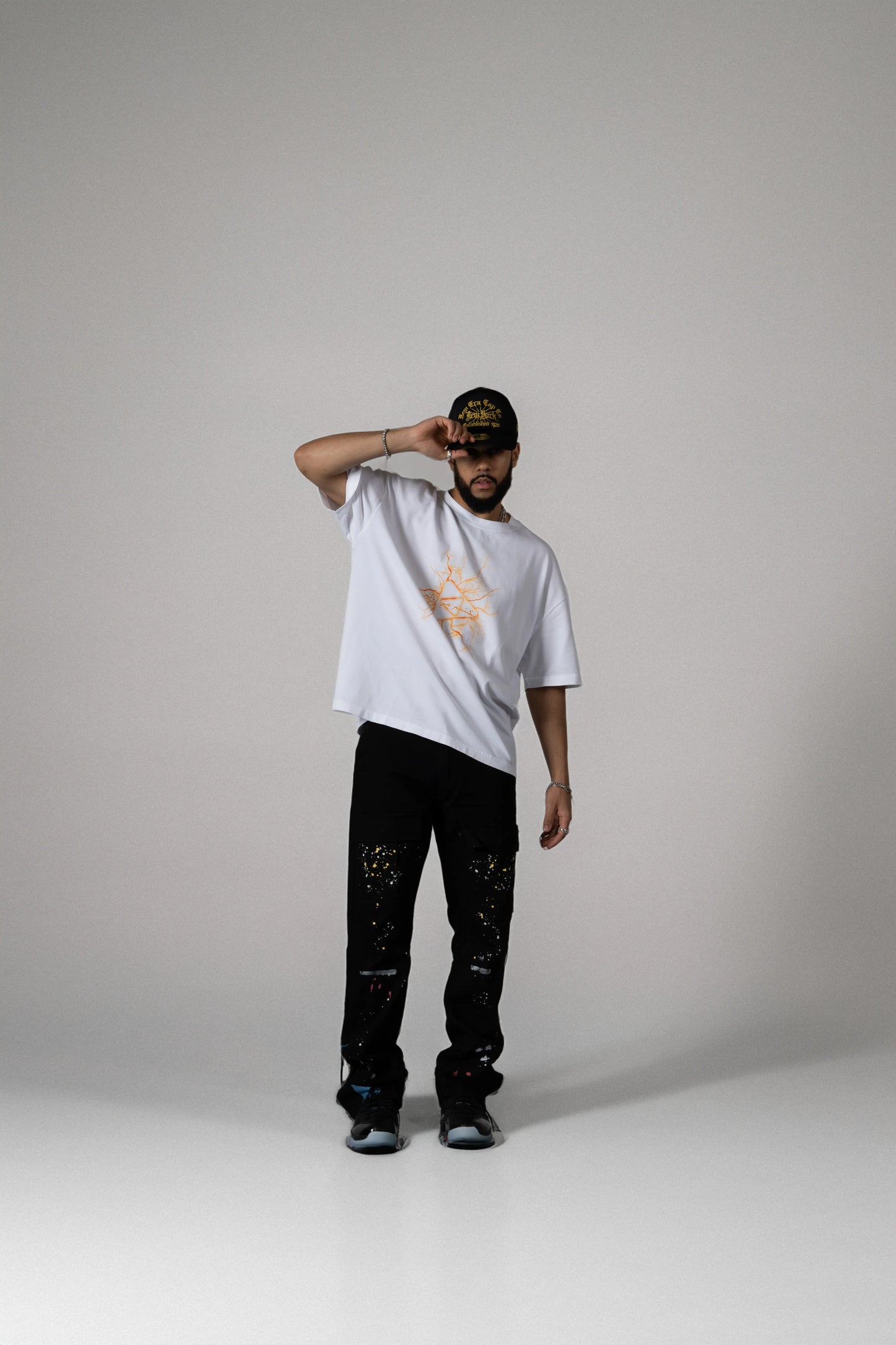 
                  
                    Lightning White T-shirt
                  
                