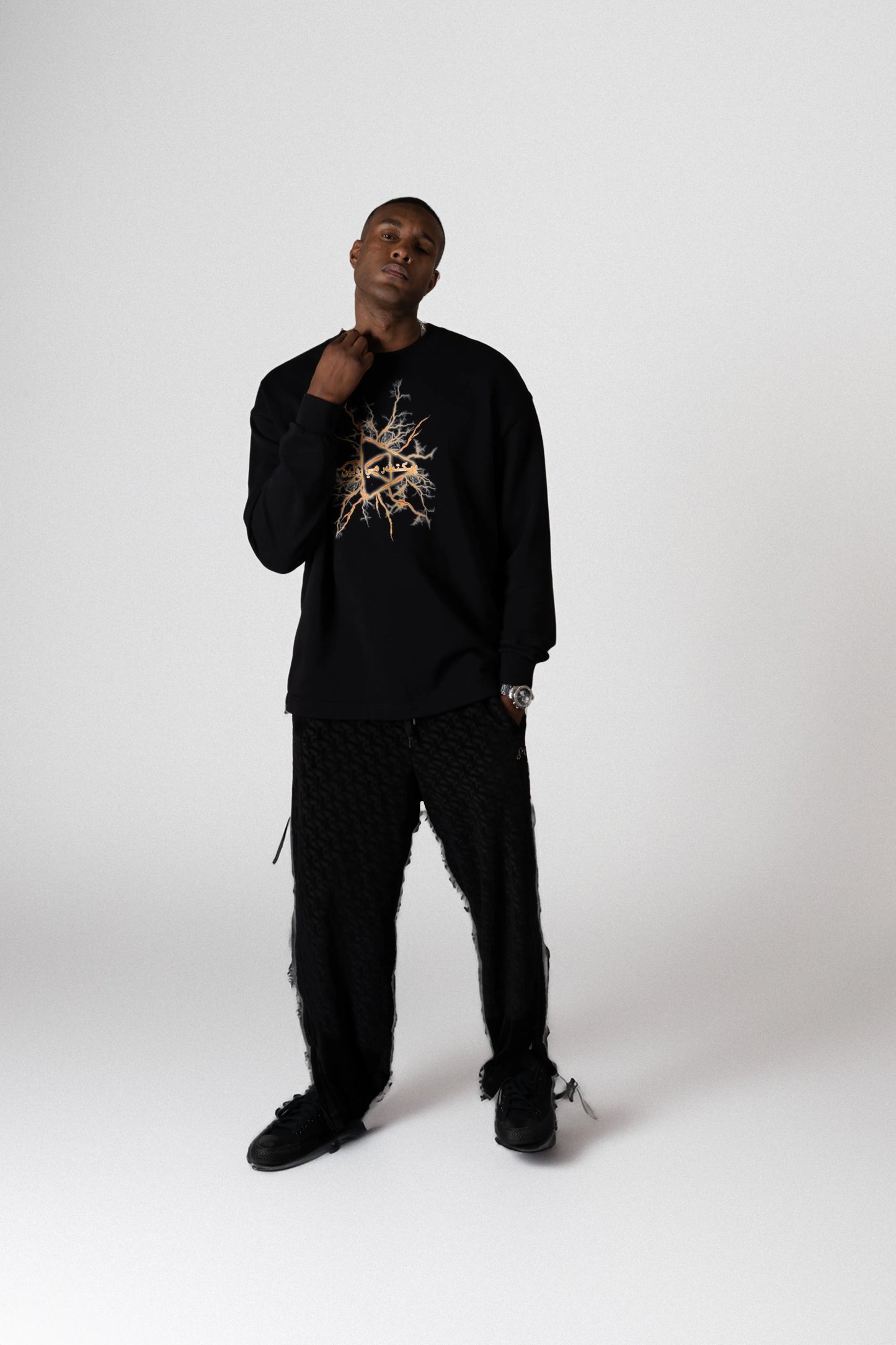 
                  
                    Lightning Black Sweatshirt
                  
                