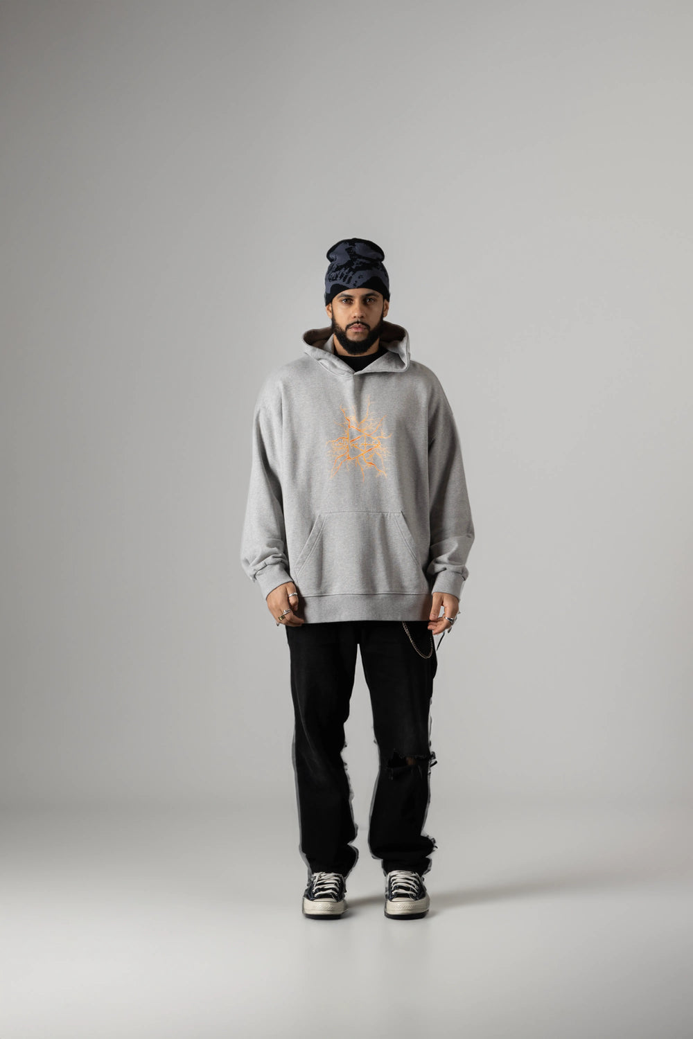 Lightning Grey Hoodie