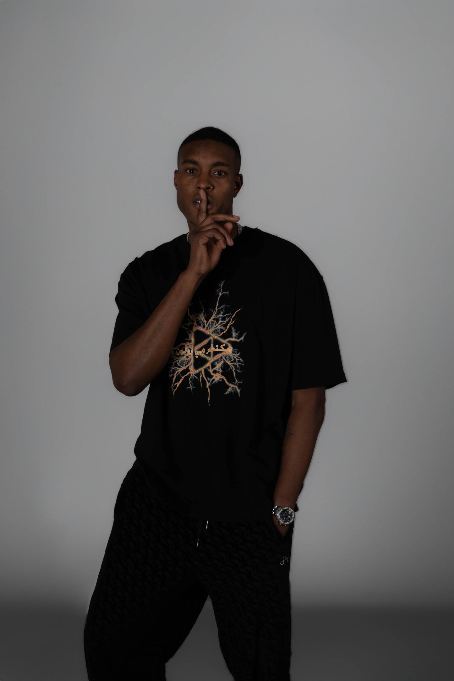 
                  
                    Lightning Black T-shirt
                  
                