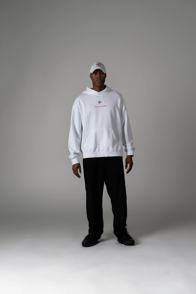 
                  
                    Drip White Hoodie
                  
                